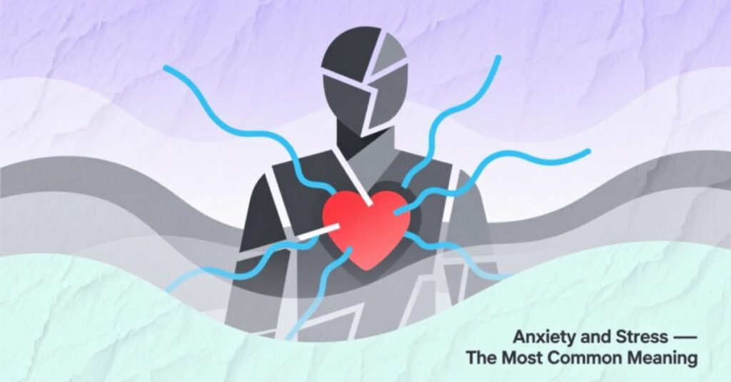 Anxiety and Stress — The Most Common Meaning