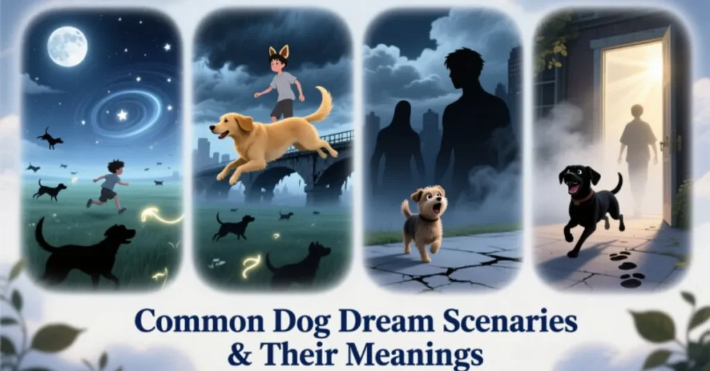 Common Dog Dream Scenarios & Their Meanings