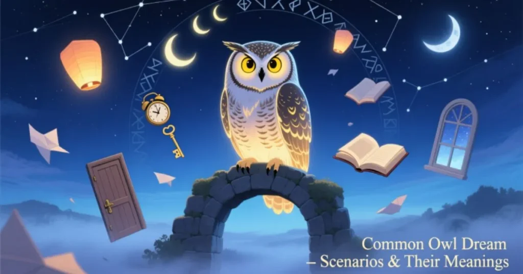 Common Owl Dream Scenarios & Their Meanings