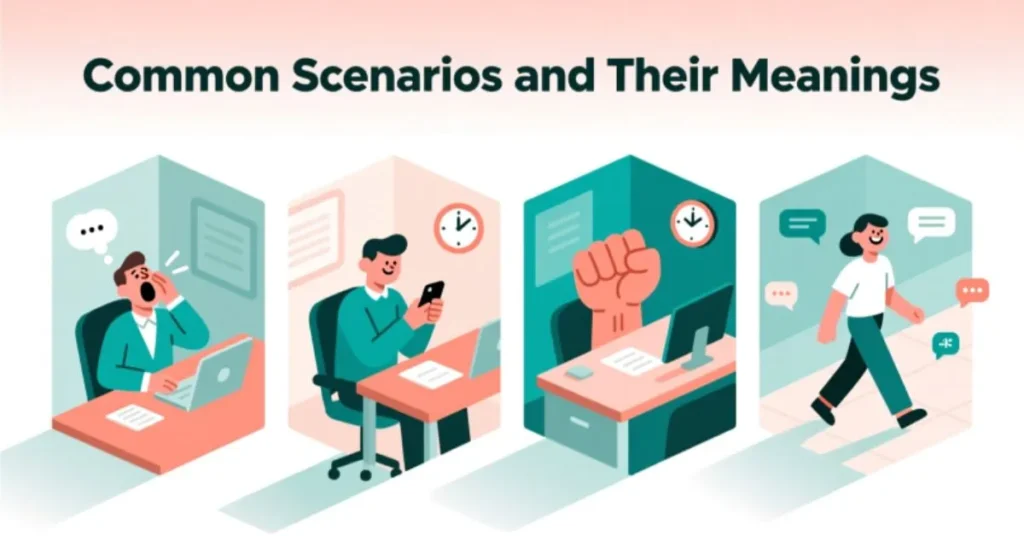 Common Scenarios and Their Meanings