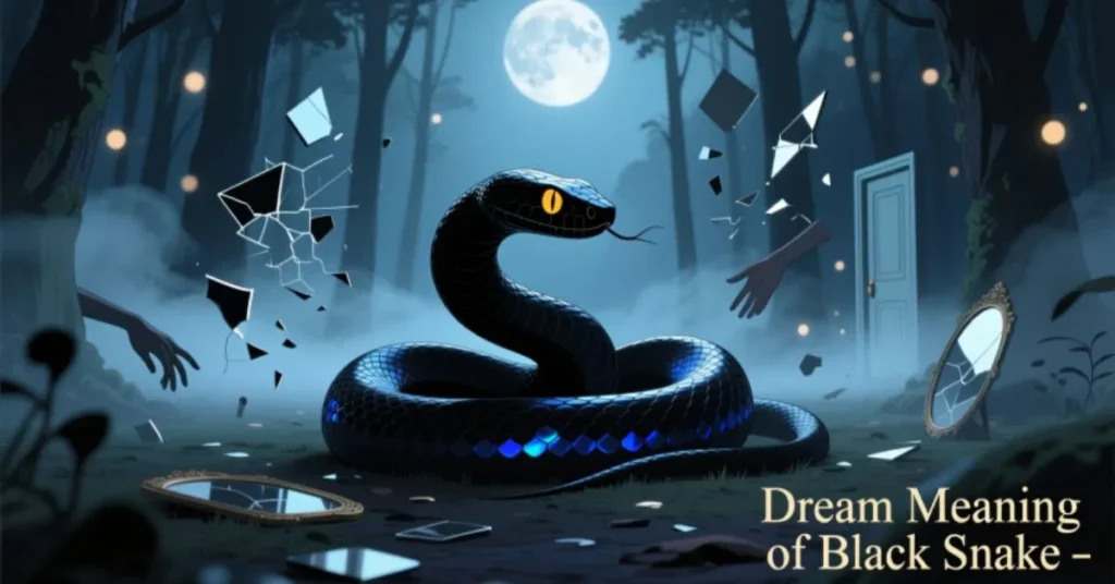 Dream Meaning of Black Snake 