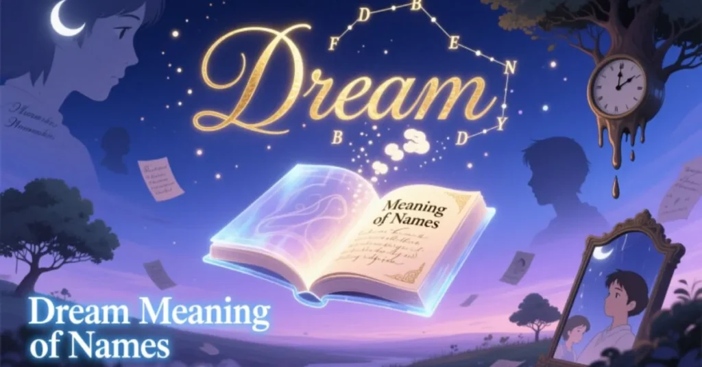 Dream Meaning of Names Meaning Dream