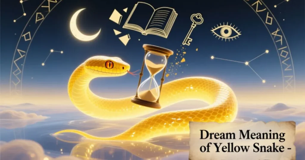Dream Meaning of Yellow Snake