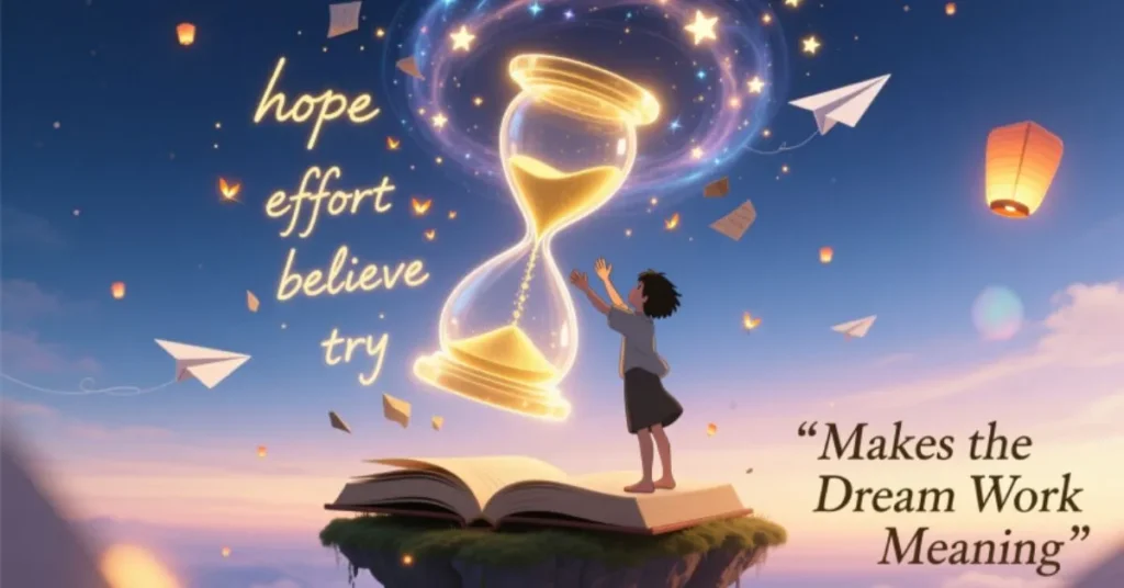 Makes the Dream Work Meaning