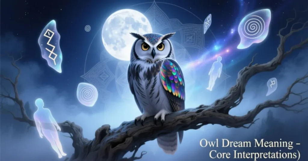 Owl Dream Meaning – Core Interpretations