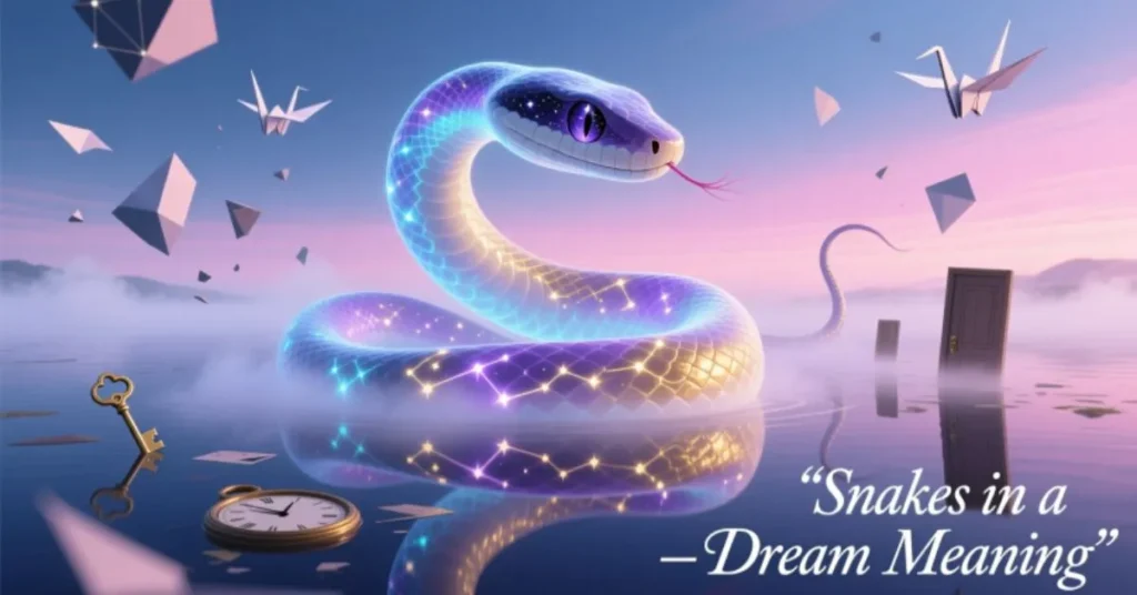 🐍 Snakes in a Dream Meaning