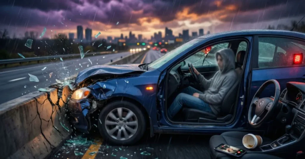 Car Crash Dream Someone Else Driving