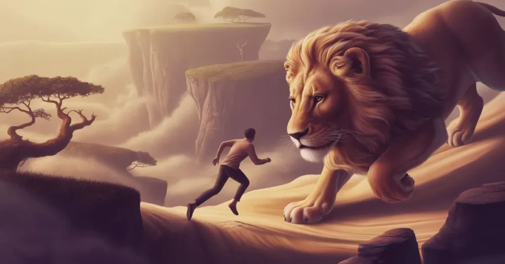 Dream Meaning of Escaping From Lion in Dream Meaning