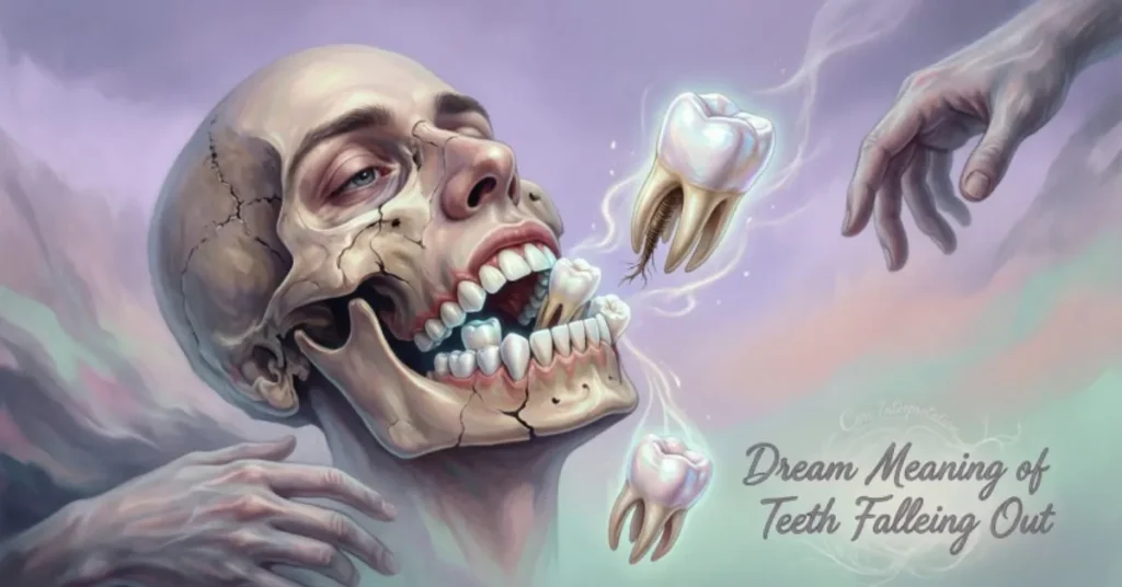 Dream Meaning of Teeth Falling Out (Core Interpretation)