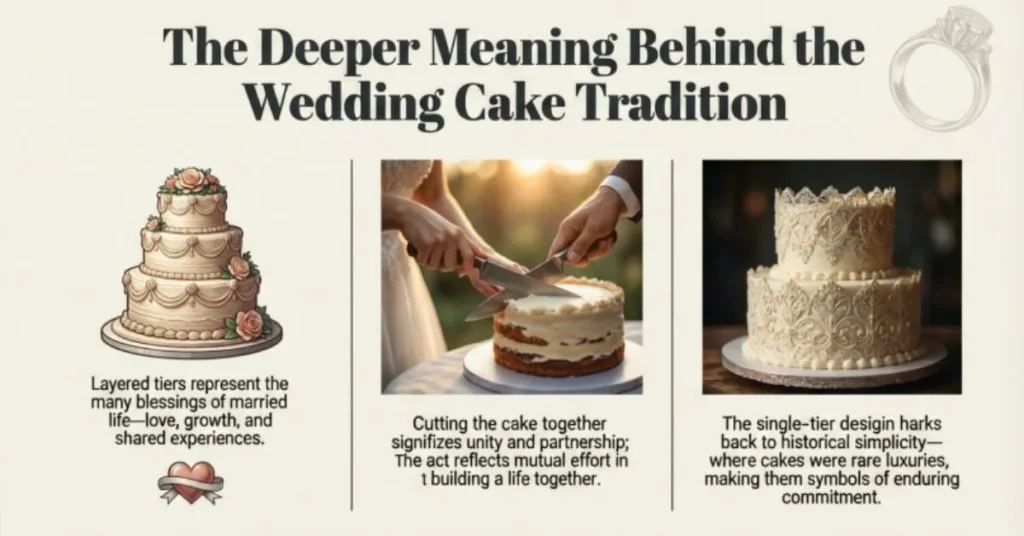 The Deeper Meaning Behind the Wedding Cake Tradition