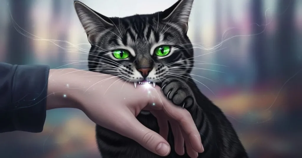 Cat Biting You in a Dream