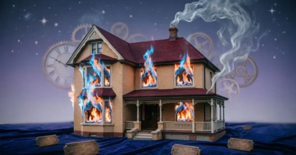 Dream Meaning of House on Fire Dream Meaning