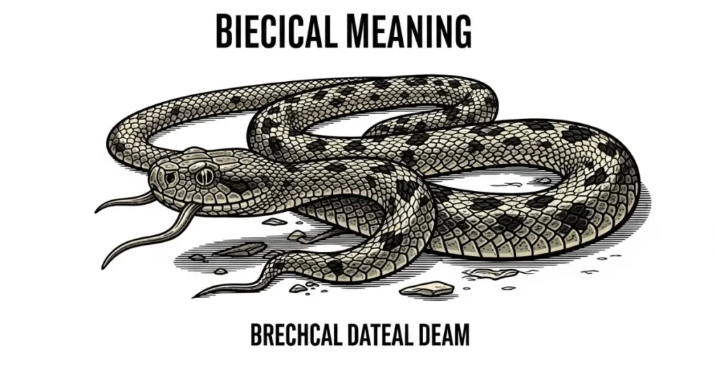 Dream Meaning of Rattlesnake Dream Biblical Meaning