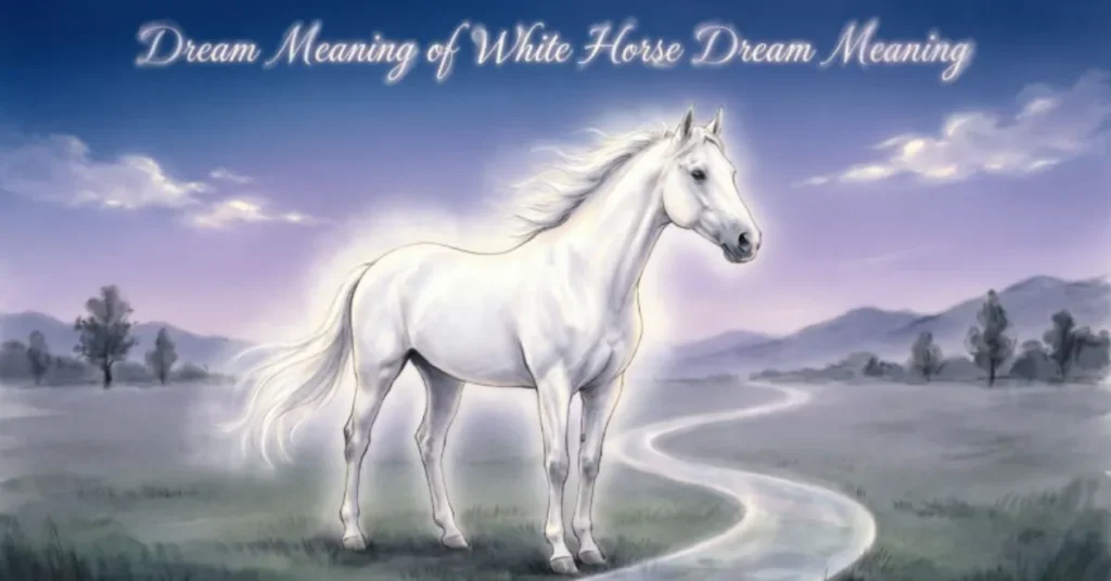 Dream Meaning of White Horse Dream Meaning