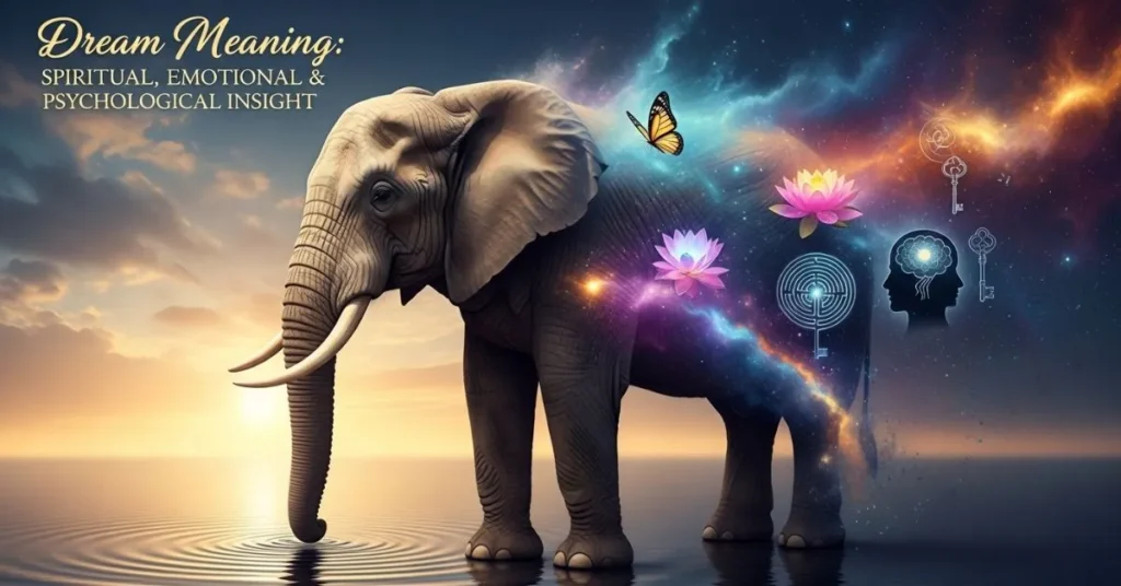 Elephant in Dream Meaning: Spiritual, Emotional