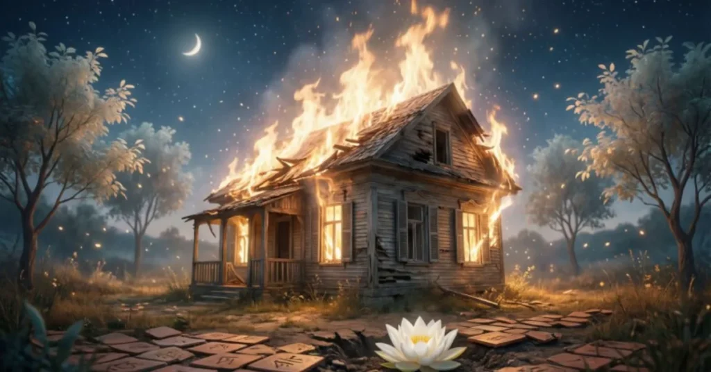 Spiritual Meaning of Dreaming of a Burning House