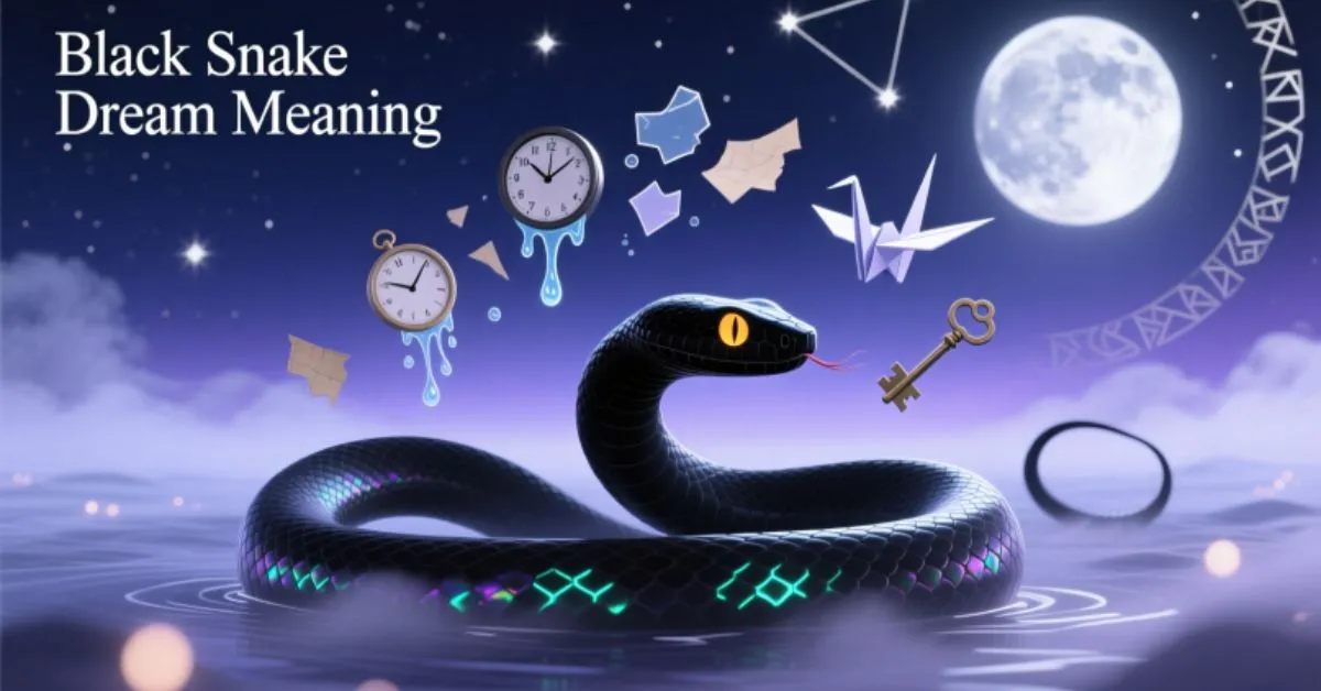 Black Snake Dream Meaning