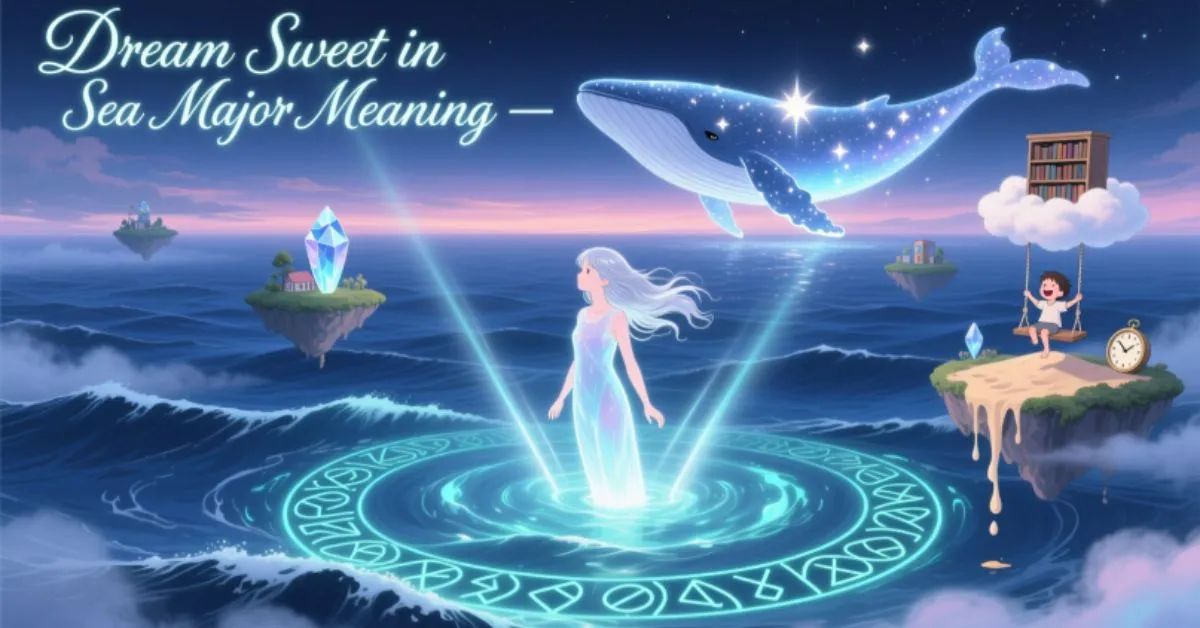 Dream Sweet in Sea Major Meaning