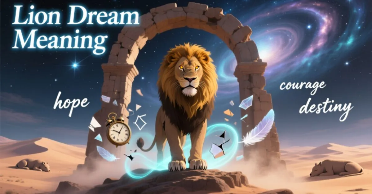 Lion Dream Meaning