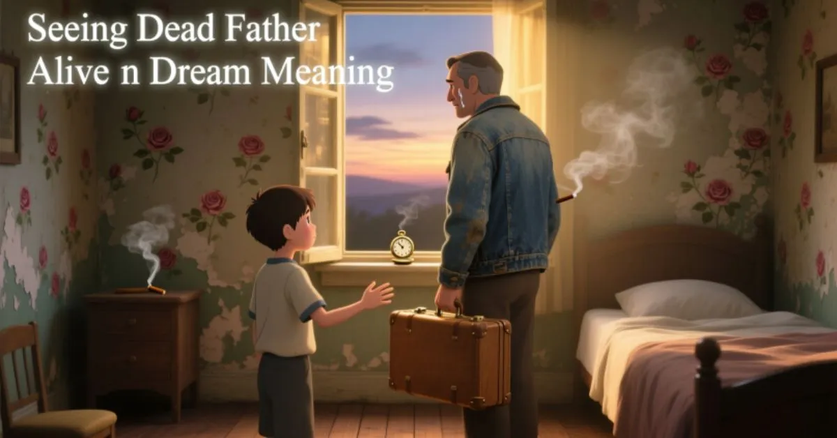 Seeing Dead Father Alive in Dream Meaning