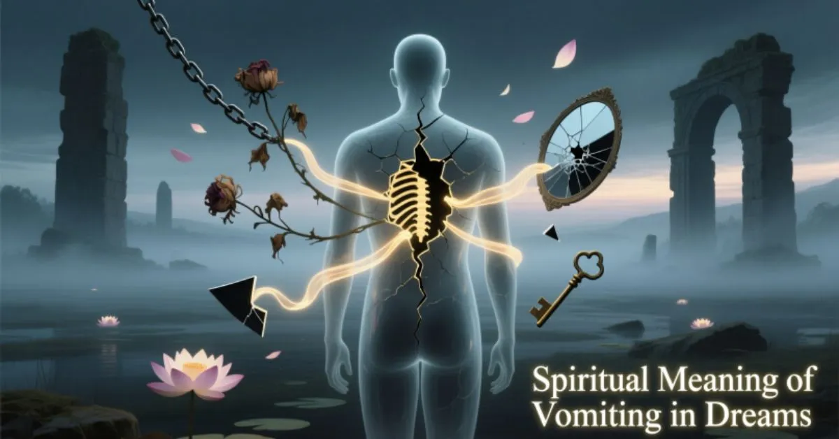 Spiritual Meaning of Vomiting in Dreams