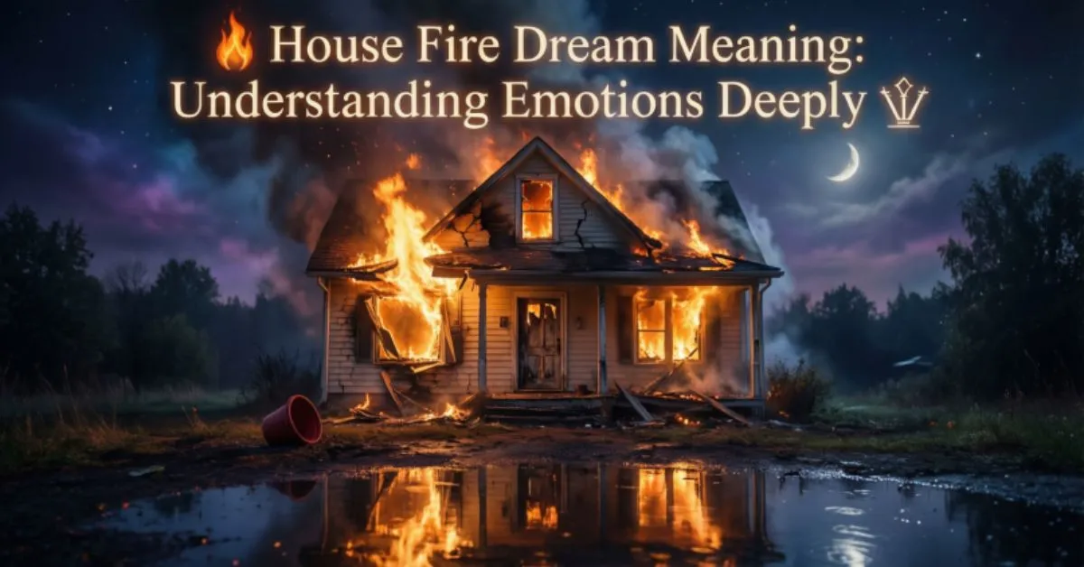 House Fire Dream Meaning